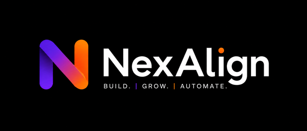 nexalignco logo black bg